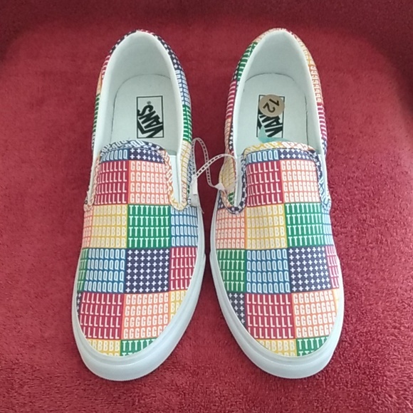 Men's VANS PRIDE SLIP ONS NWOT - Picture 4 of 9